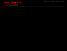 Tablet Screenshot of marcfemenia.com